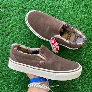 Vans Classic Slip On Sherpa